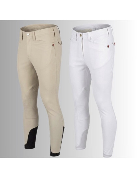 PACK 2 BREECHES - BLANCO / BEIGE